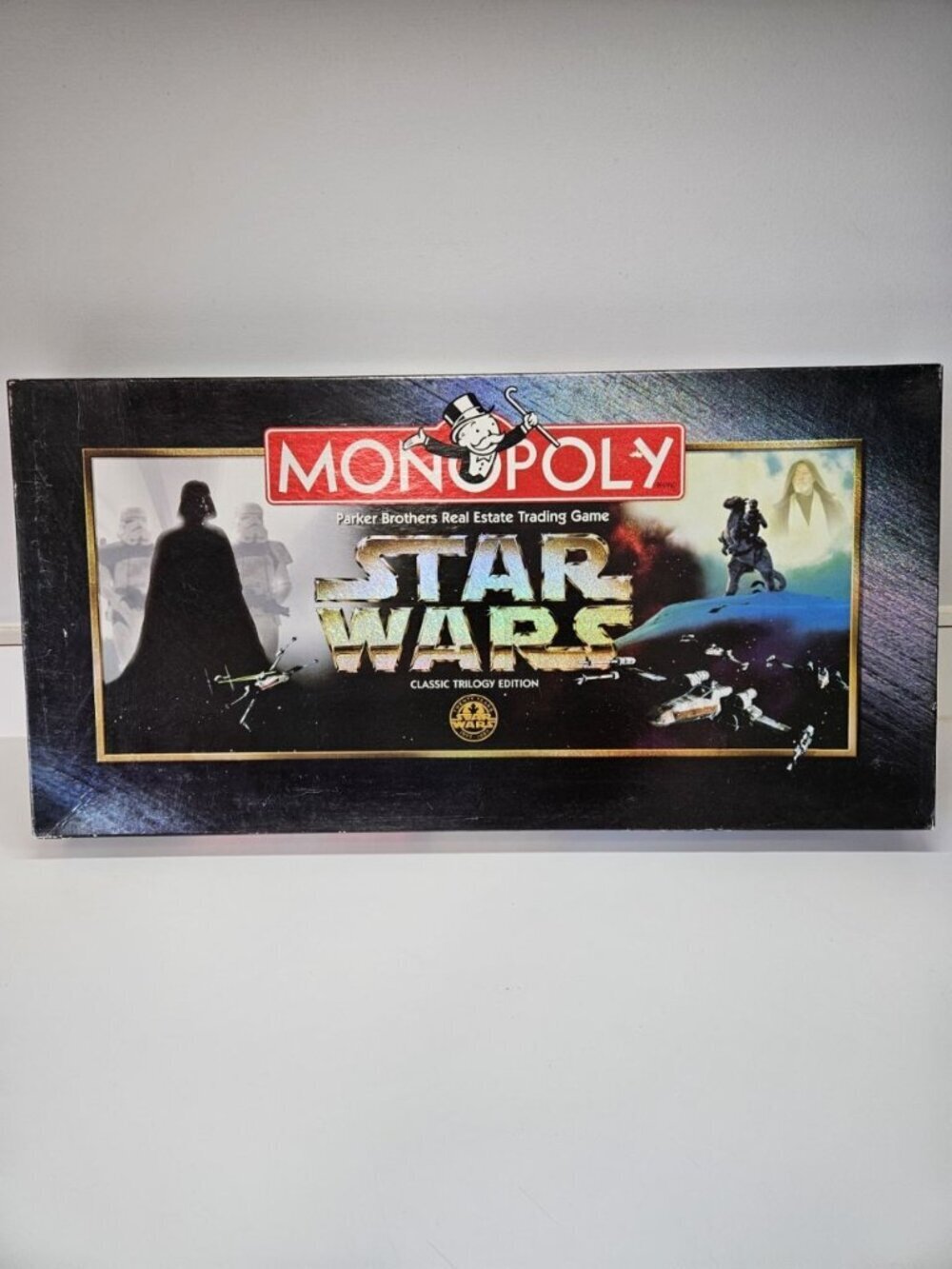 NEW Star Wars Monopoly 1997 Parker Brothers Classic Trilogy Edition NOS